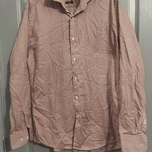 Hugo Boss  Red Casual Button Down Shirt